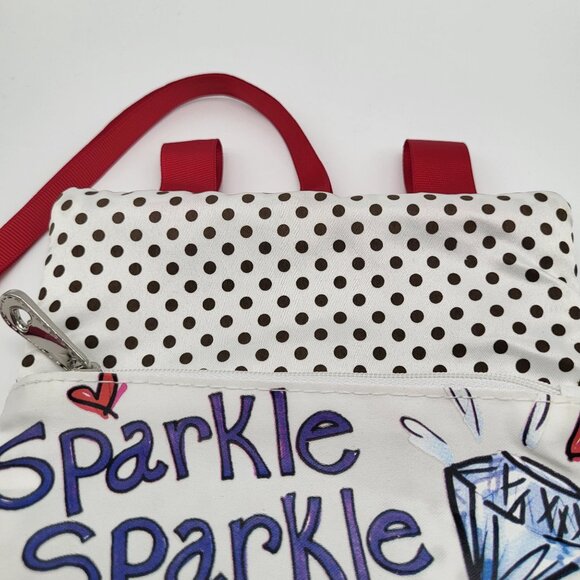 Brighton Chic Du Juor Fabric Jewelry Roll Up Travel Case Bag - Picture 4 of 9